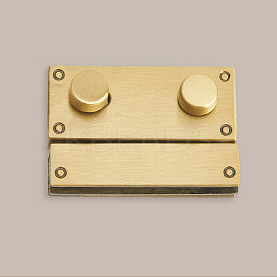 Zinc Alloy Twist Bag Lock Purse Catch Clasps PURS-WH20003-001AB-1