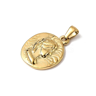 304 Stainless Steel Pendants STAS-B094-01C-G-1