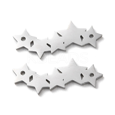 Non-Tarnish 304 Stainless Steel Connector Charms STAS-Q303-26P-1