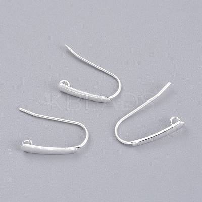 304 Stainless Steel Earring Hooks STAS-K211-02S-1