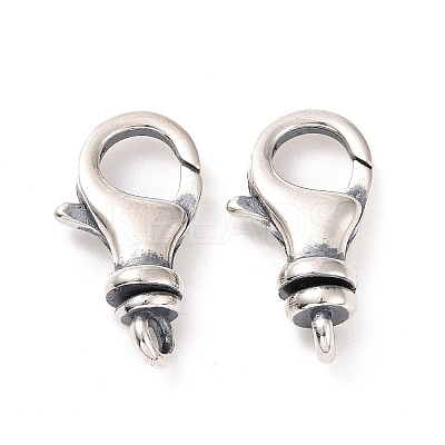 925 Sterling Silver Swivel Clasps STER-D036-08AS-1