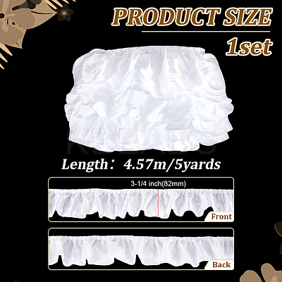 5 Yards Satin Ribbons SRIB-FG0001-32D-1