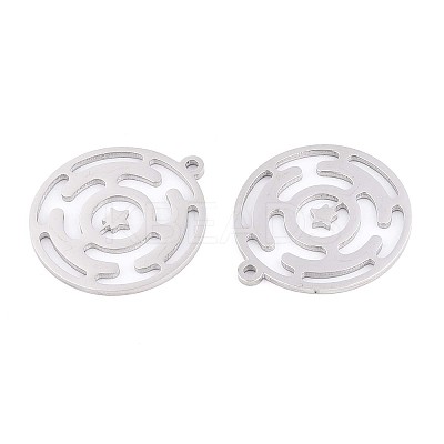 304 Stainless Steel Pendants STAS-N108-40P-1