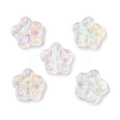 50Pcs Baking Paint Glass Beads GLAA-FP0001-20-1