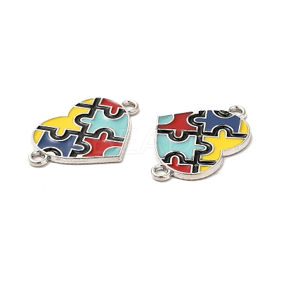 Alloy Enamel Connector Charms ENAM-C005-05P-1