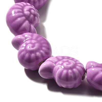 Handmade Porcelain Beads Strands PORC-I028-02F-1