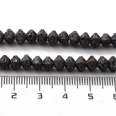 Natural Lava Rock Beads Strands G-H303-C18-1
