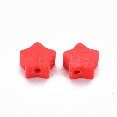 Handmade Polymer Clay Beads X-CLAY-N008-012-1