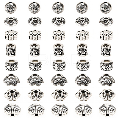 160Pcs 8 Styles DIY Jewelry Makings Finding Kits DIY-SC0030-57-1