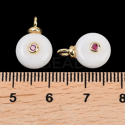 Natural White Jade Pendants G-Z134-02G-02-1