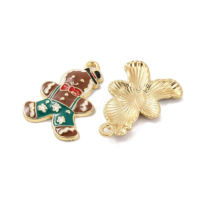 Christmas Theme Rack Plating Alloy Pendants FIND-M020-04G-05-1
