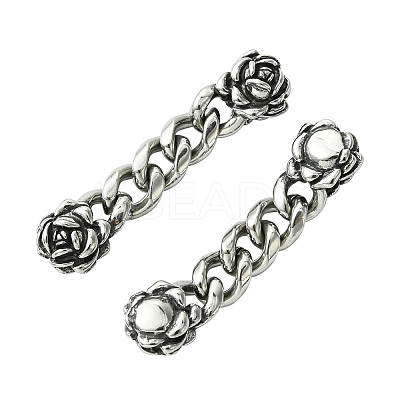 316 Stainless Steel Chain Extender DIY-CJC0006-32-1