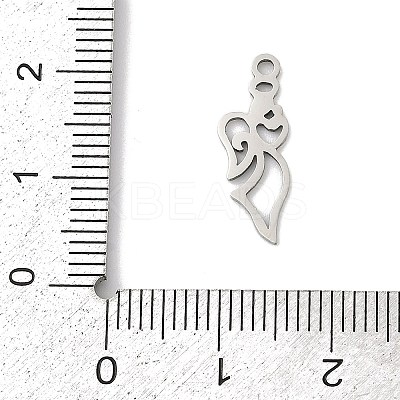 201 Stainless Steel Pendants STAS-F316-11P-1