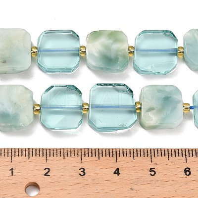 Natural Glass Beads Strands G-Z106-E01-1
