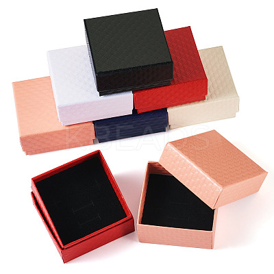 Rhombus Textured Cardboard Gift Storage Boxes CON-TAC0010-03B-04-1