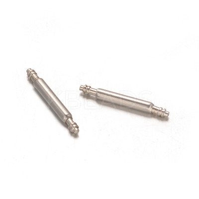 Tarnish Resistant Stainless Steel Double Flanged Spring Bar Watch Strap Pins LS-STAS-M231-02-1