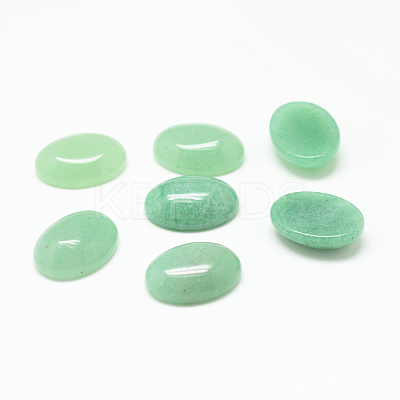 Natural Green Aventurine Gemstone Cabochons LS-G-T020-13x18mm-08-1