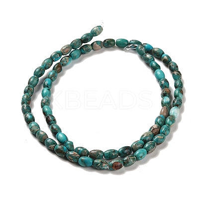 Synthetic Regalite/Imperial Jasper/Sea Sediment Jasper Beads Strands G-F765-J03-01-1