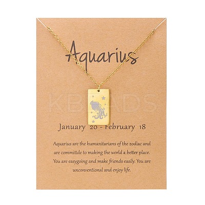Twelve Constellations Pendants Necklaces PW-WG2D875-08-1