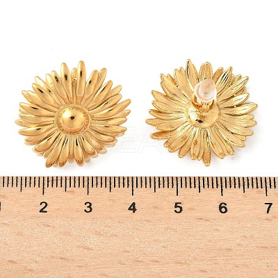 304 Stainless Steel Stud Earrings for Women LS-EJEW-K302-09G-1