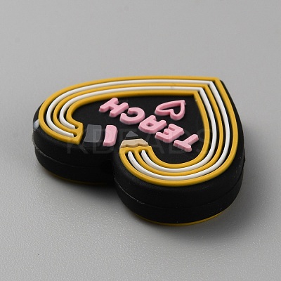 Food Grade Eco-Friendly Silicone Focal Beads SIL-WH0006-26C-01-1