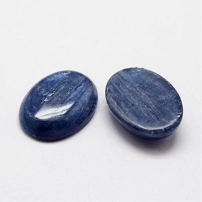 Oval Natural Kyanite/Cyanite/Disthene Cabochons G-O147-01F-1
