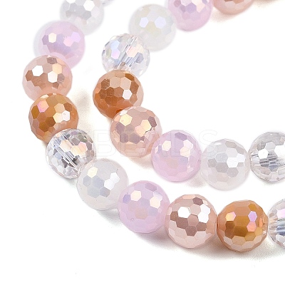 Transparent Glass Beads Strands GLAA-T023-31B-1