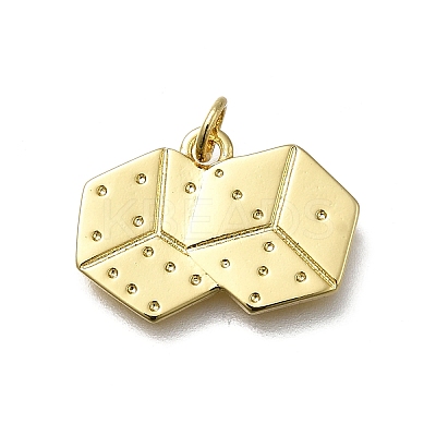 Brass Pendants KK-C090-13G-1
