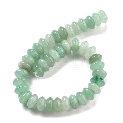 Natural Green Aventurine Beads Strands G-P559-A13-02-1