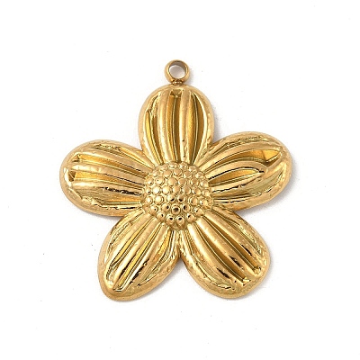 304 Stainless Steel Pendants STAS-P388-08G-1