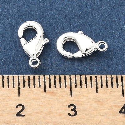 Brass Lobster Claw Clasps KK-H532-17A-S-1
