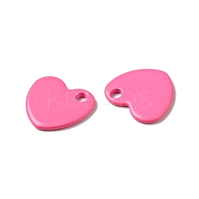 Spray Painted 201 Stainless Steel Charms STAS-G304-25C-1