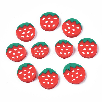Handmade Polymer Clay Cabochons X-CLAY-N006-61-1