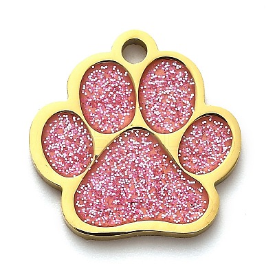 304 Stainless Steel Pendants STAS-H438-04G-02-1