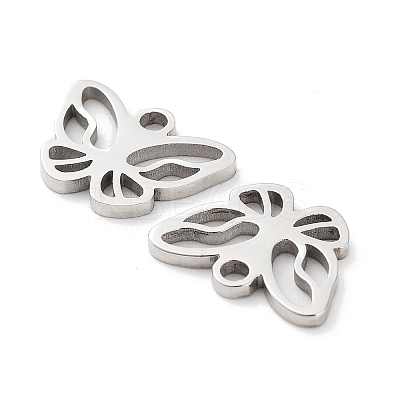 Non-Tarnish 316 Surgical Stainless Steel Charms STAS-Q314-12P-1