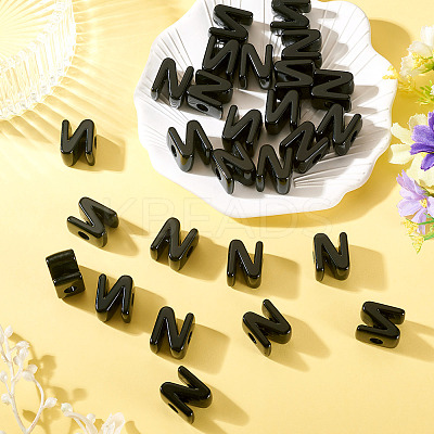 Acrylic European Beads OACR-TAC0013-14N-1
