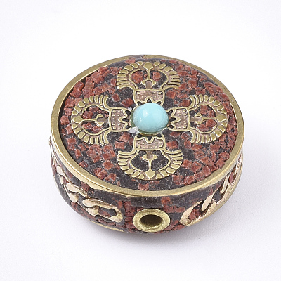 Handmade Indonesia Beads IPDL-S053-145C-1