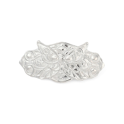 Viking Style Zinc Alloy Snap Hair Clips For Women PHAR-B090-01AS-02-1