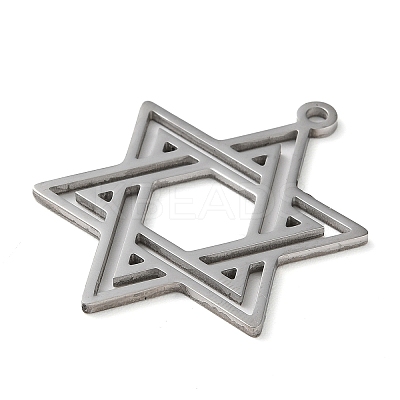 Non-Tarnish 304 Stainless Steel Pendants STAS-R116-01P-1
