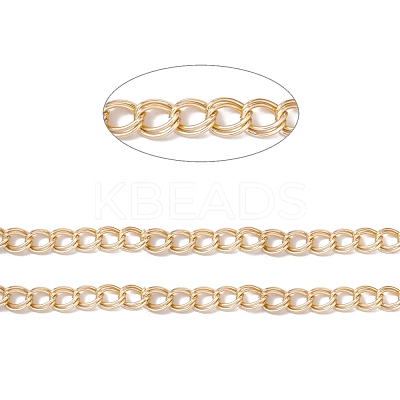 Oval Oxidation Aluminum Double Link Chains CHA-G001-07KCG-1