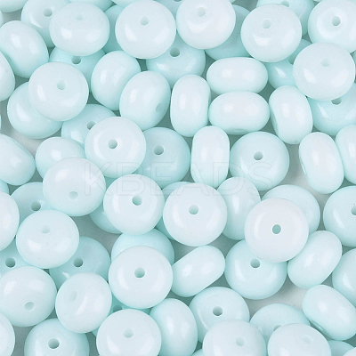 200Pcs Opaque Baking Paint Glass Seed Beads SEED-PA0001-01A-1