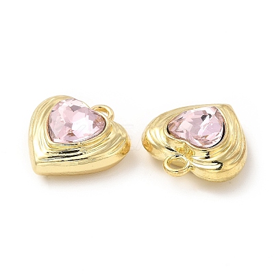 Rack Plating Alloy Glass Pendants FIND-G044-26LG-01-1