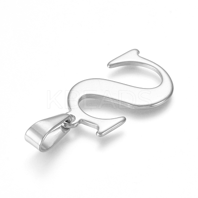 Non-Tarnish 304 Stainless Steel Pendants STAS-F106-95P-S-1
