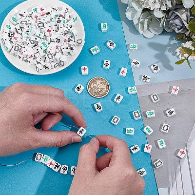 200Pcs Handmade Polymer Clay Beads CLAY-NB0001-73-1