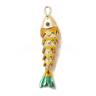 Rack Plating Brass Pendants KK-A268-05G-C03-1