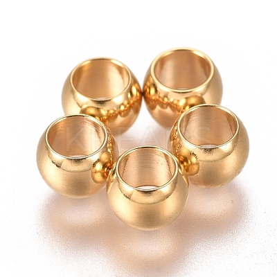 201 Stainless Steel Spacer Beads X-STAS-I137-01E-G-1