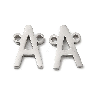 Non-Tarnish 26Pcs 304 Stainless Steel Connector Charms STAS-C081-01P-1