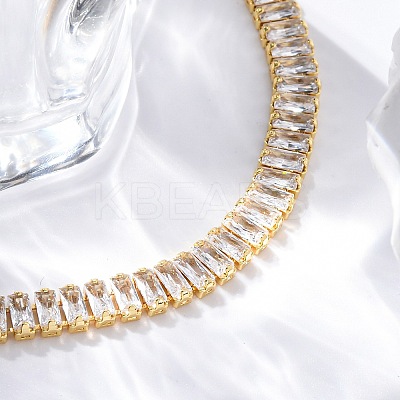 Cubic Zirconia Classic Tennis Bracelet ZIRC-S067-073H-NF-1