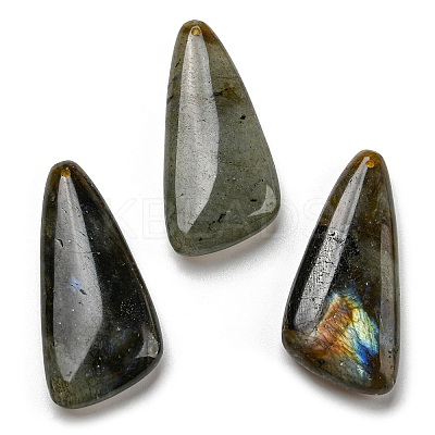 Natural Labradorite Pendants G-M405-09-01-1