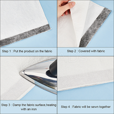 Non-woven Fabric Polyamide Double-sided Hot Melt Adhesive Film LS-DIY-WH0568-04A-1
